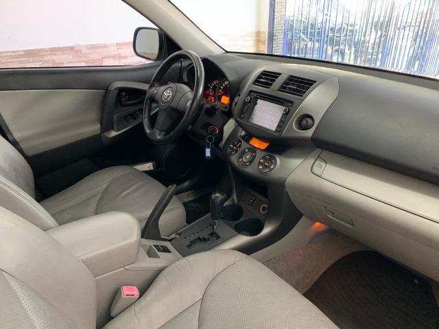 Toyota Rav 4 Top de linha 4x4 Automatico + Teto + Couro, impecavel 2011 - Foto 8