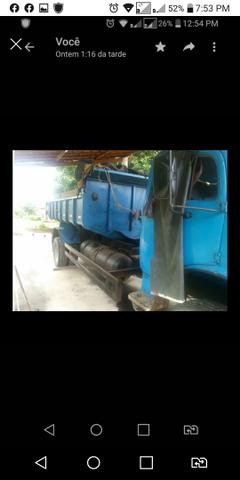 Cacamba 1975 40mil aceito trocas caminha bau/ vans - Foto 6