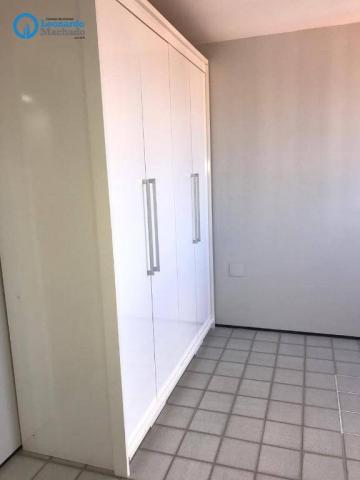 Apartamento com 3 dormitórios à venda, 125 m² por R$ 495.000 - Varjota - Fortaleza/CE - Foto 16
