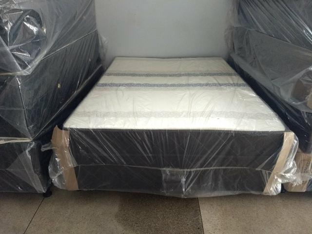 Unibox casal 12cm espuma selada acoplada
