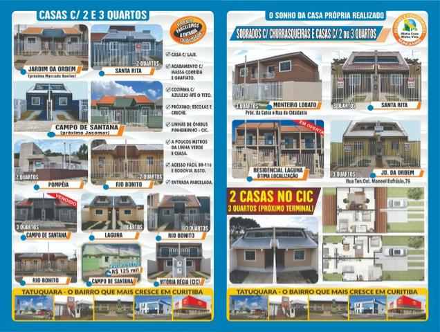 EC-Casas Use seu FGTS-Tatuquara/Campo de Santana/Rio Bonito-Imobiliaira Pazini - Foto 2