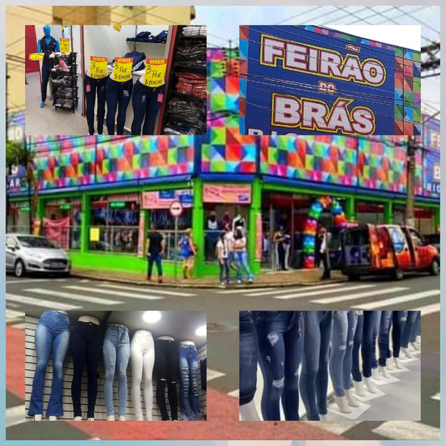 3 calças jeans por 99