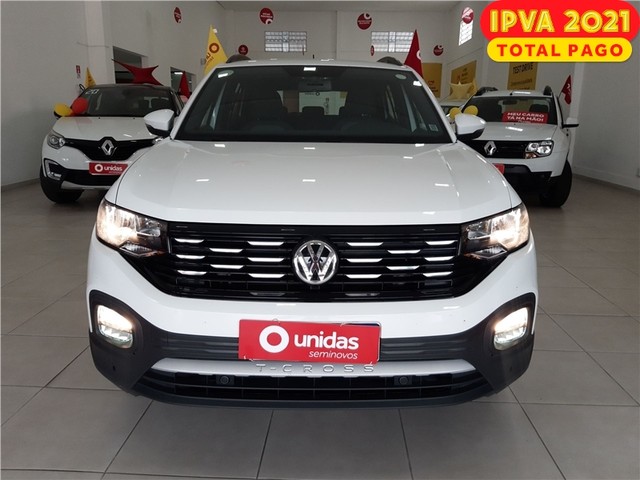 VOLKSWAGEN T-CROSS 2021 1.0 200 TSI TOTAL FLEX COMFORTLINE AUTOMÁTICO