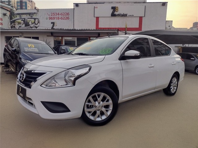 NISSAN VERSA 2019 1.6 16V FLEXSTART SV 4P MANUAL