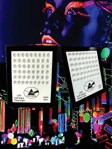 Refletor Led UV 100w (Luz Negra)