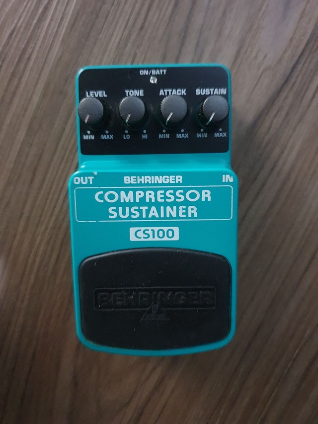 behringer compressor sustainer cs100