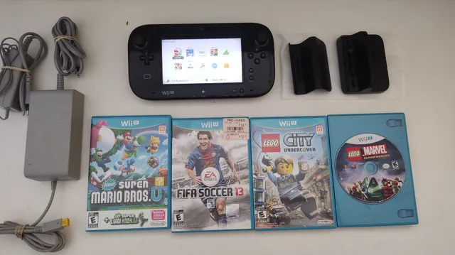 Lote de Jogos Nintendo Wii e Wii U Original - Videogames - Água