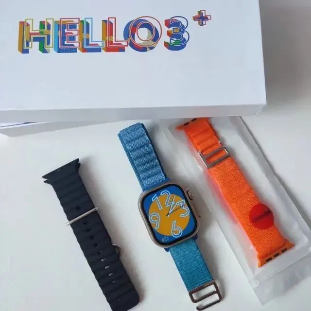 HELLO WATCH 3+ 4GB  CHAMADA BLUETOOTH MICROFONE EMBUTIDO - Foto 5