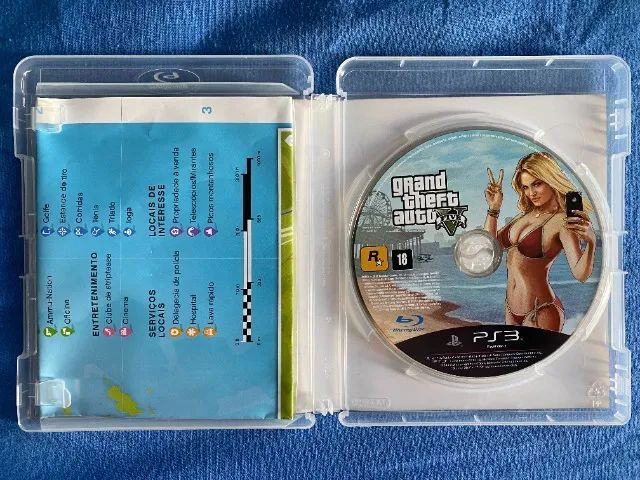 Grand Theft Auto V Standard Edition Rockstar Games PS3 Físico