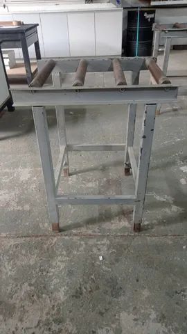 Mesa de Rolete para Marcenaria - 4 Roletes  75X60X90 