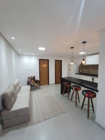 Apartamentos mobiliados de um ou dois quartos | esquina com Av. Integração