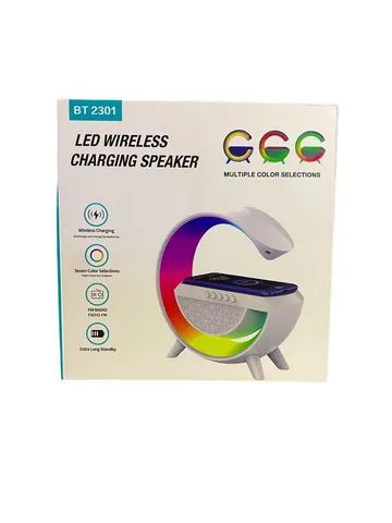 Caixa de Som e Carregador Por Indução 