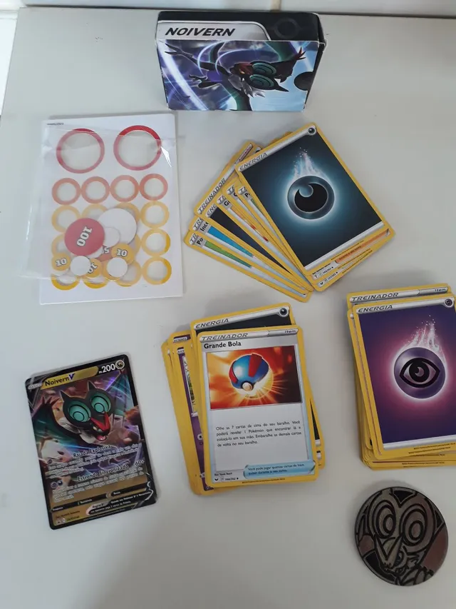 Pokémon Tcg Deck Origem Perdida Planta E Fogo Copag