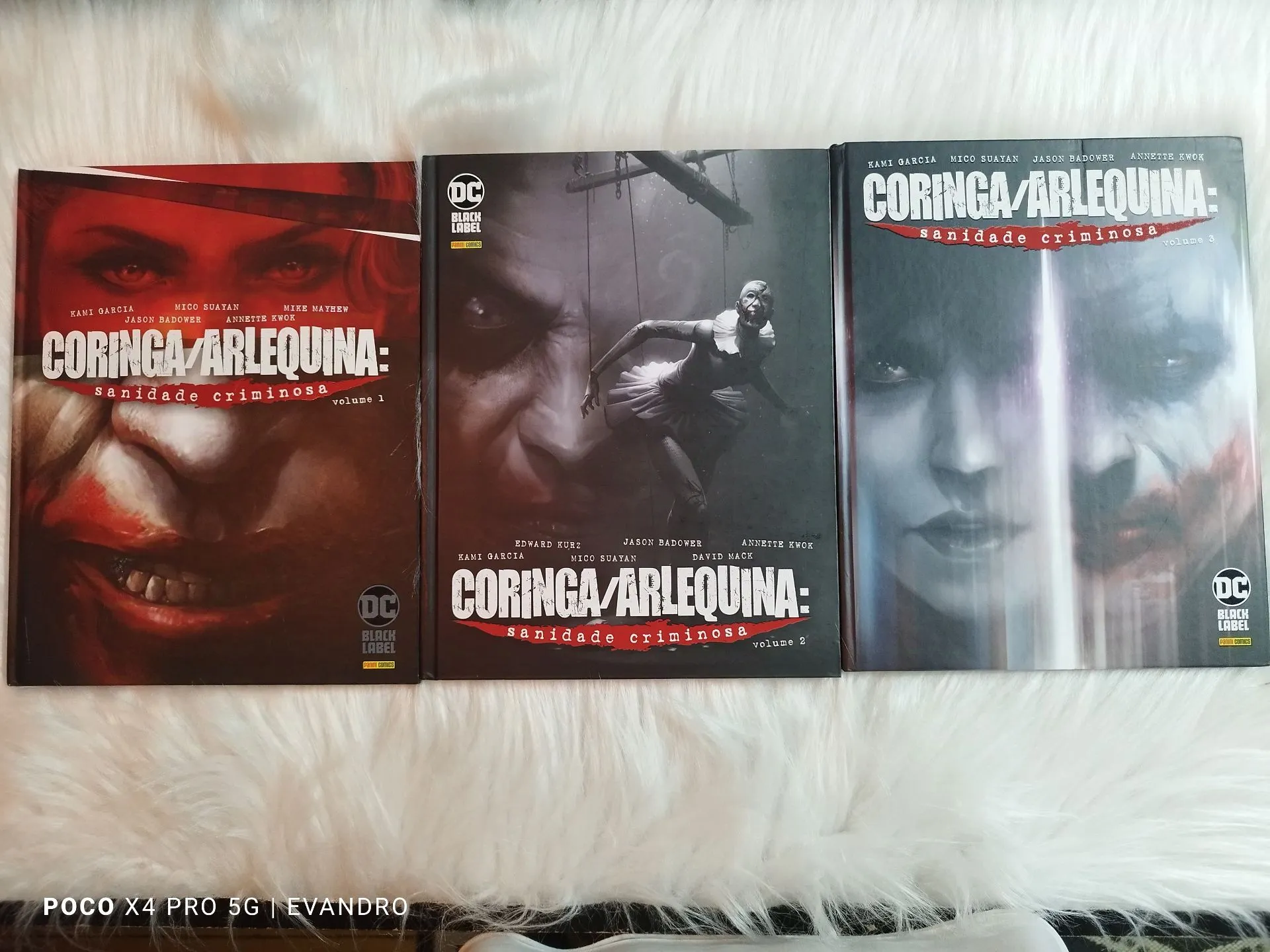 Coleção completa coringa/Arlequina