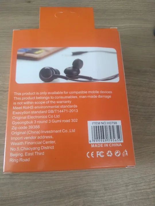Fone de Ouvido com fio reforçado JBL com excelente qualidade *PROMOÇÃO* Terminando estoque - Foto 2