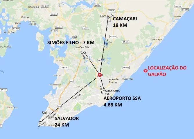Galpão 300 m² em Condomínio Lauro de Freitas Caji - Foto 8