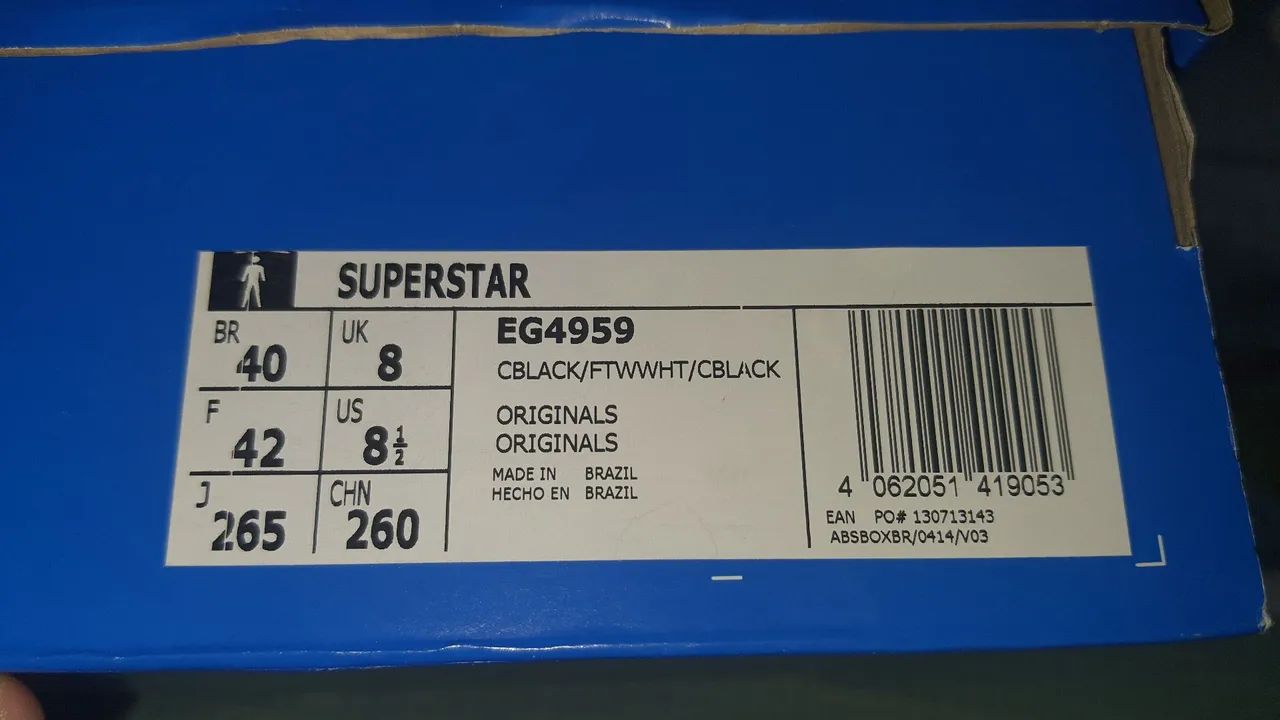 Tenis  Adidas Superstar ORIGINAL NOVO - Foto 5