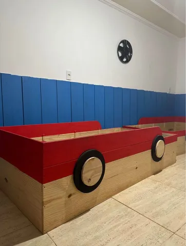Cama infantil tamanho solteiro