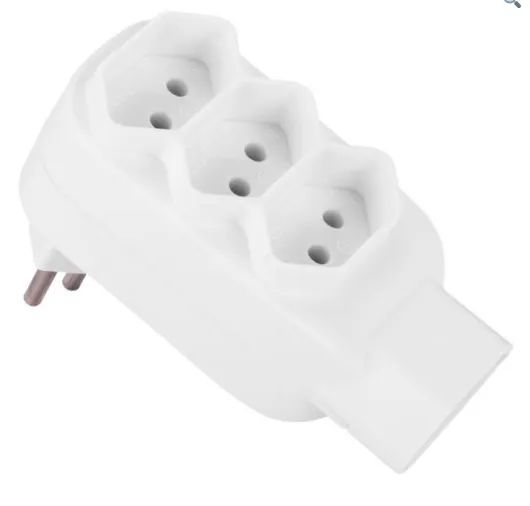 Benjamin Adaptador De Tomada Tripolar 4 Saídas 10a Bivolt - 888