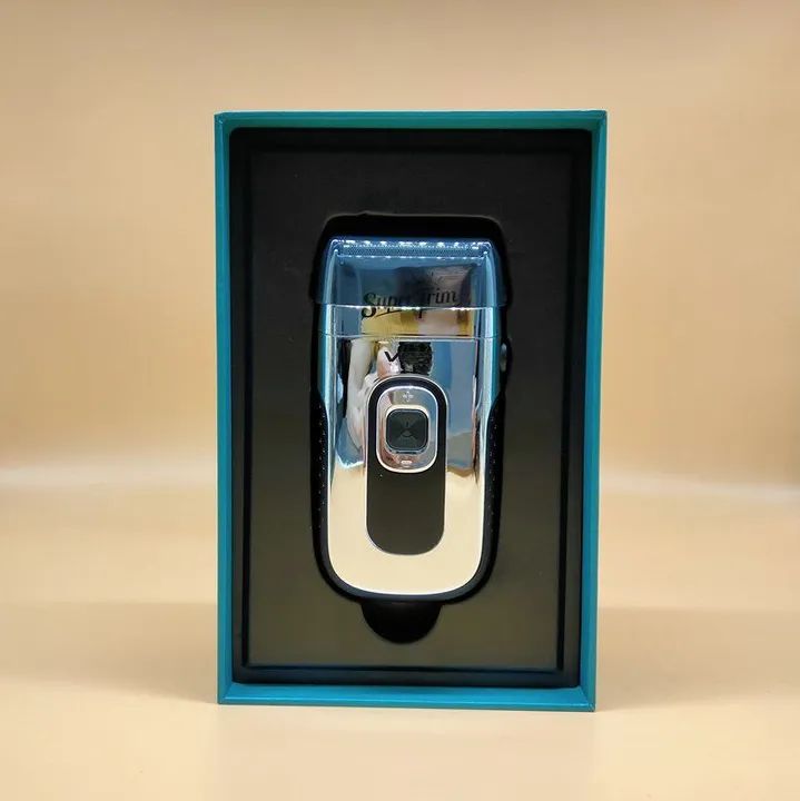 Shaver aparador- barbeador VGR SILVER//usb/3 velocidades/lâmina titânio hipoalêrgica/0 gap - Foto 3