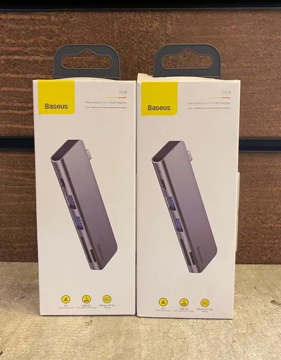 Hub 5in1 Baseus ( entrada tipo c para MacBook)