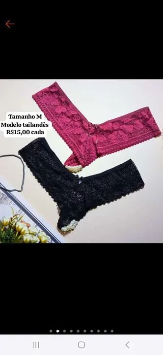 Calcinha feminina  - Foto 3