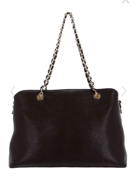 Bolsa Valentino de Ombro Preta com Alça de Corrente - Foto 4