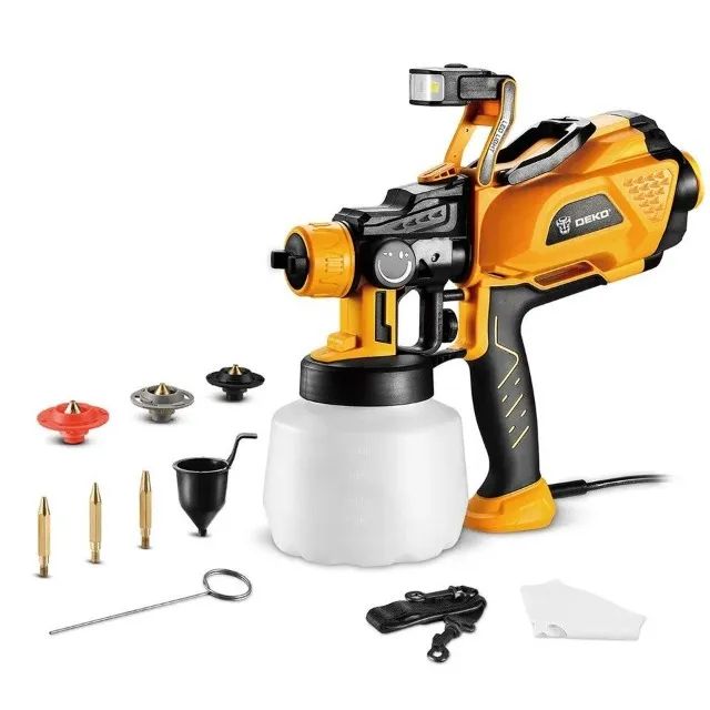 Pistola de Pintura 1.2L 600W com LED - DEKO - Foto 4