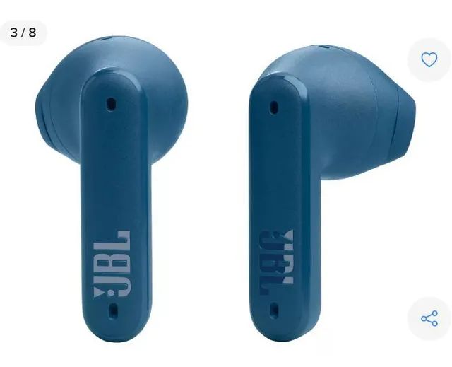 Fone de ouvido sem fio Bluetooth JBL i12 com microfone est ril. Em