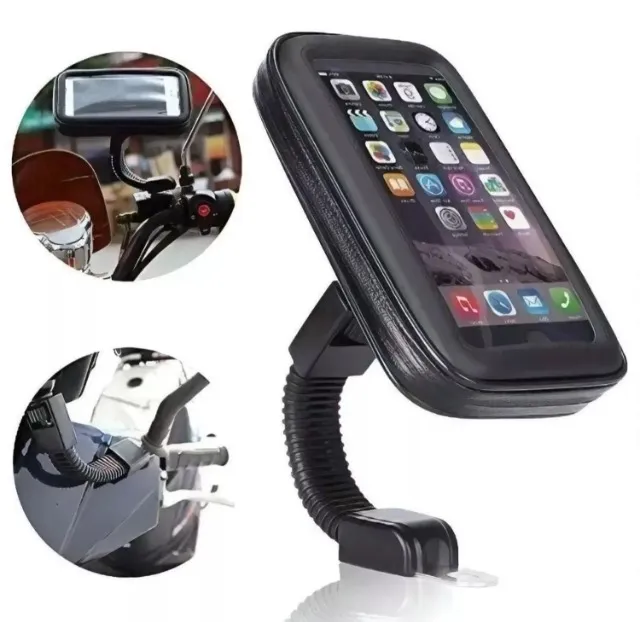 Suporte Guidão Celular Motocicleta Moto 6.5 Inova SPO-8301