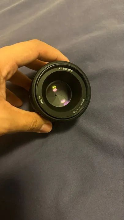 Lente Nikon 50mm 1.8D AF Nikkor - Foto 3