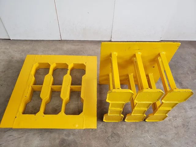 Forma de Piso Intertravado Raquete P/ Máquina de Bloco - Foto 2
