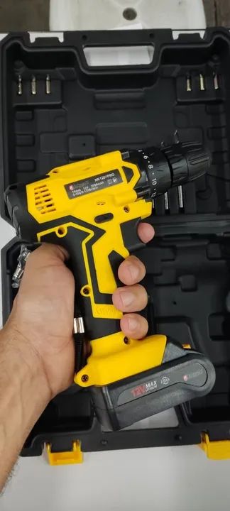 Parafusadeira  12v a bateria - Foto 3