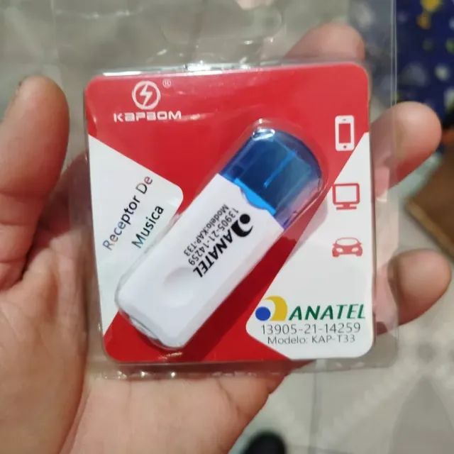 Transmissor Receptor Bluetooth Usb Adaptador Musica Carro - Foto 2