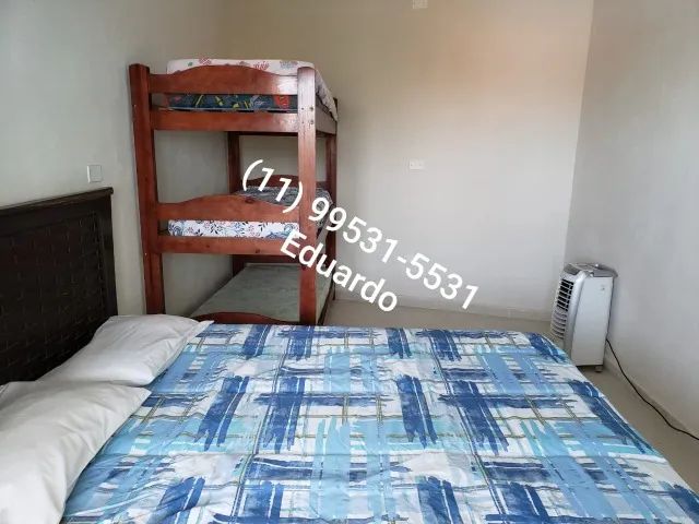 casa praia temporada Itanhaém 5 quartos 3 banheiros piscina churrasqueira próximo ao mar - Foto 12