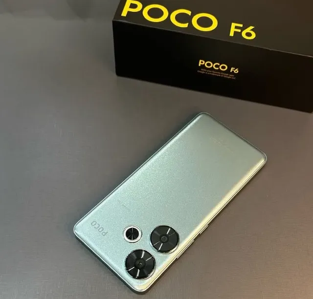 POCO F6 5G NFC 256GB 08GB RAM NOVO LACRADO ENTREGAMOS