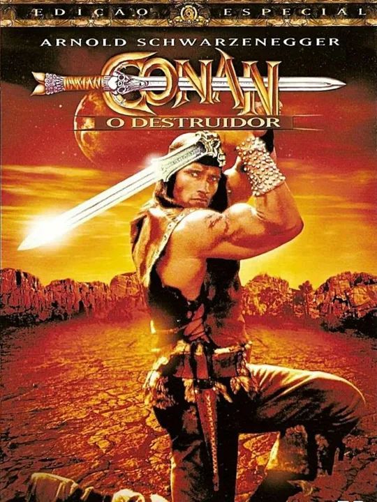 Dvd Conan o destruidor.  Lacrado