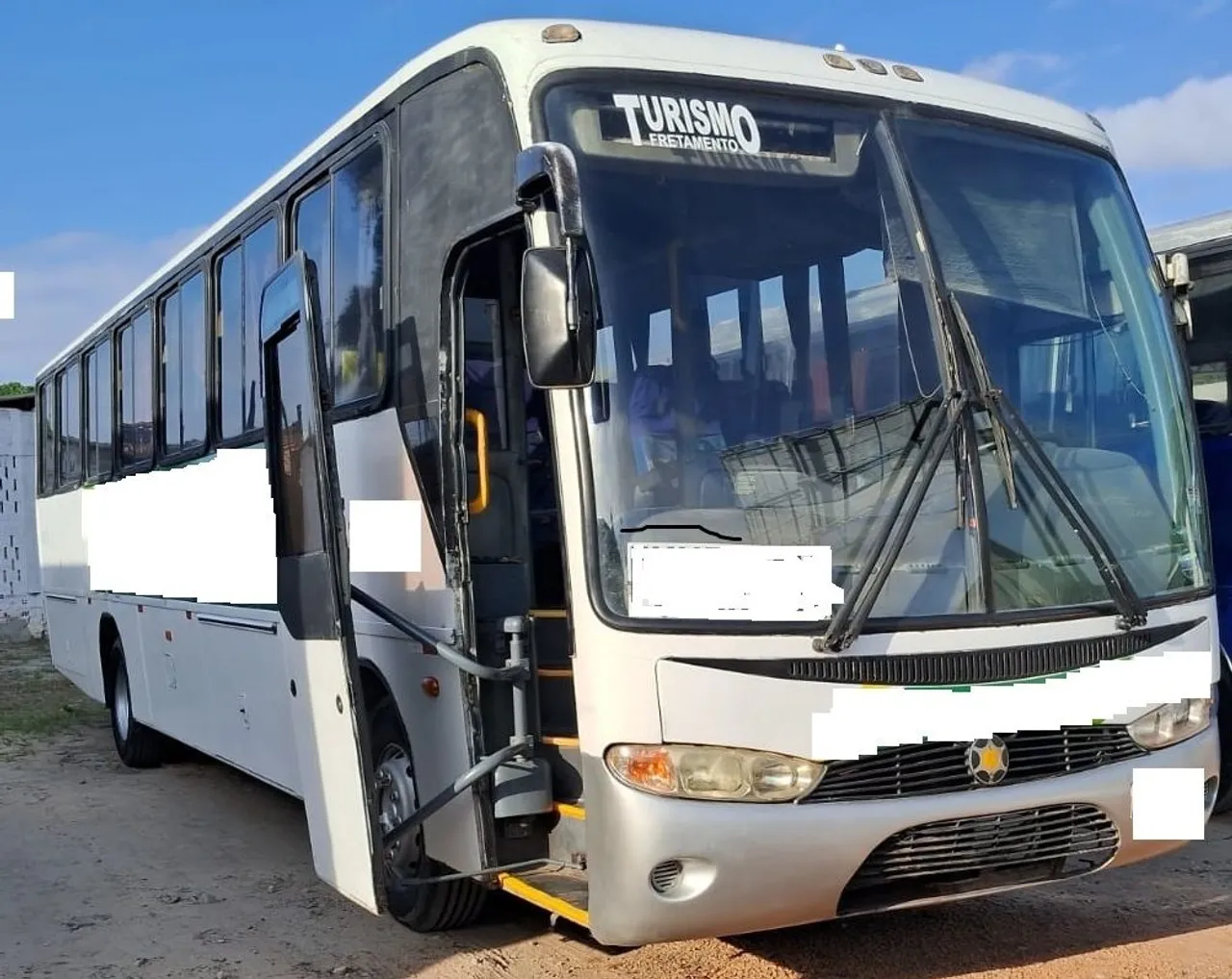 ônibus Rodoviário OF 1721 Mercedes Benz 2002 com ar