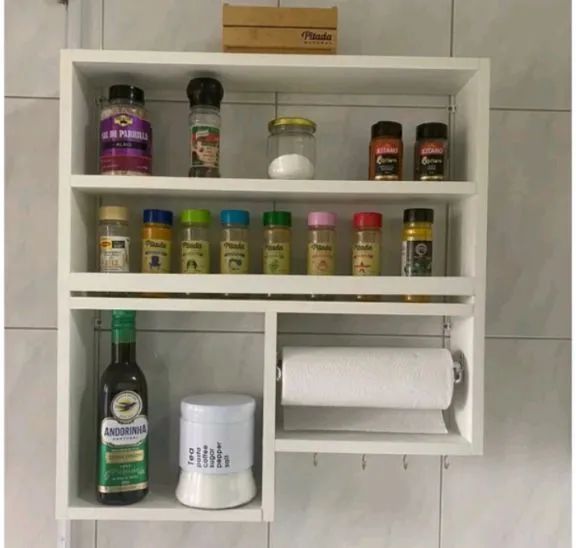 Nicho multiuso para temperos 