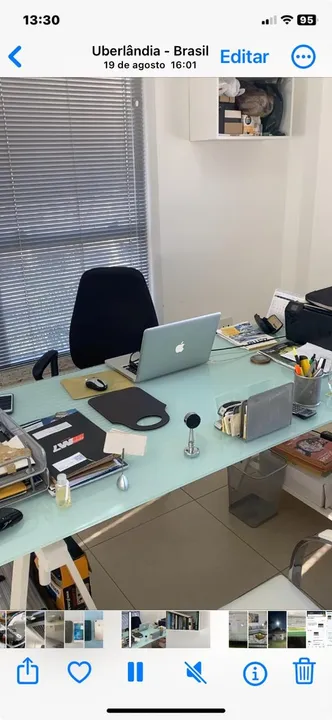 Mesa para escritório moderna e funcional
