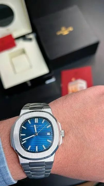 Relógio PATEK PHILIPPE NAUTILUS AUTOMÁTICO ENTREGAMOS  - Foto 2
