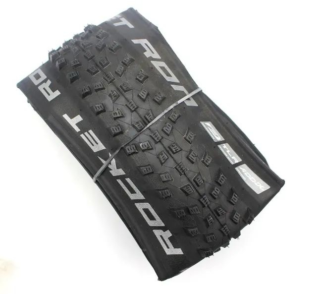 Pneu MTB Schwalbe Rocket Ron Aro 29x2.25 Tubeless Addix Preto 87993 - Foto 6