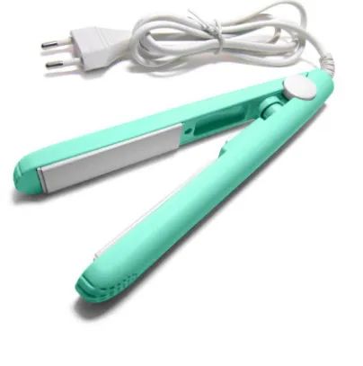 Mini Chapinha Prancha para Cabelo Portátil Alisa e Modela Cachos z077  - Foto 4