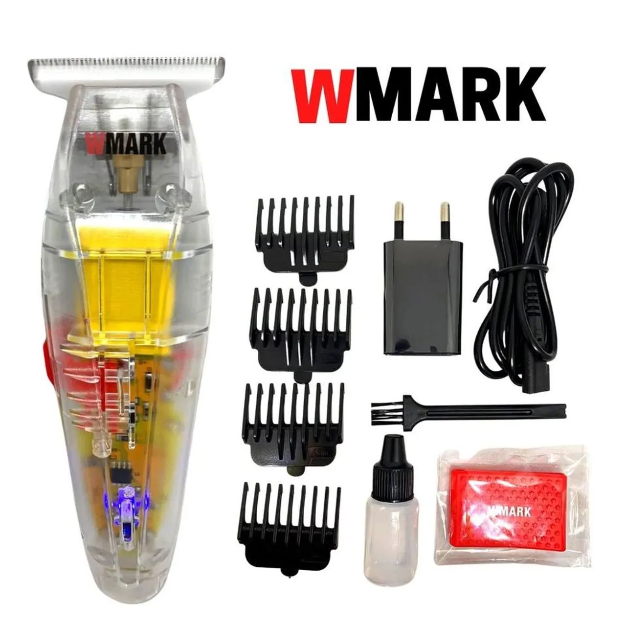 Kit 3 Maquinas Profissionais Wmark/Corte-Acabamento-finalização/cabelo e barba - Foto 4