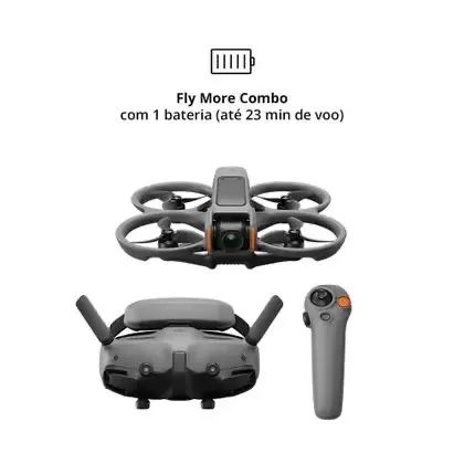 Drone DJI Avata 2 Fly More Combo (1 Bateria) BR - Foto 3