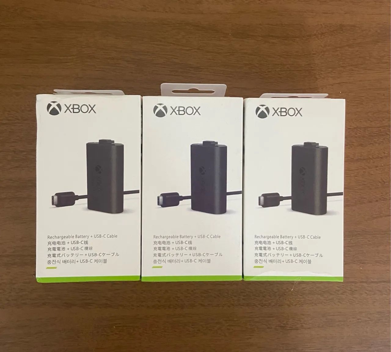 Bateria Recarregável Xbox + Cabo USB-C