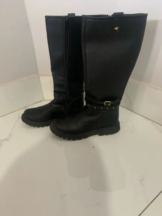 Bota cano alto 