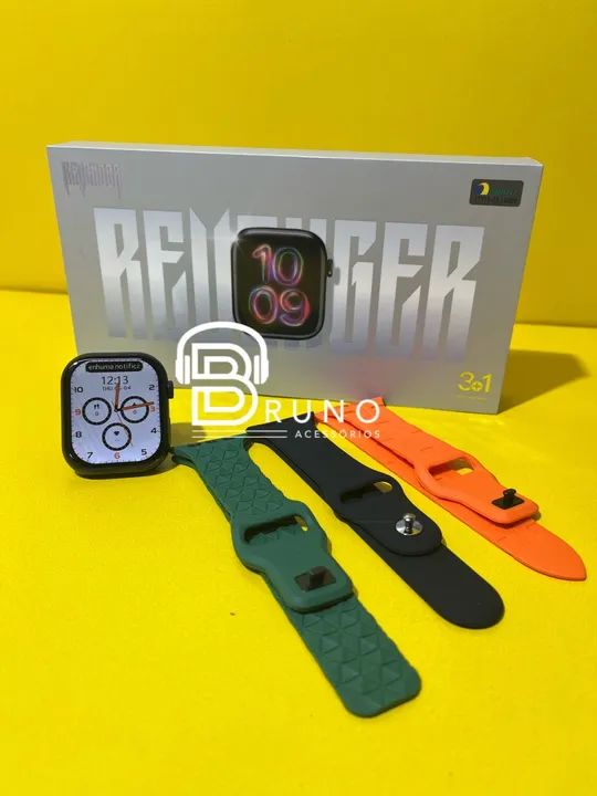 Smartwatch Revenger 3 Pulseiras  - Foto 2