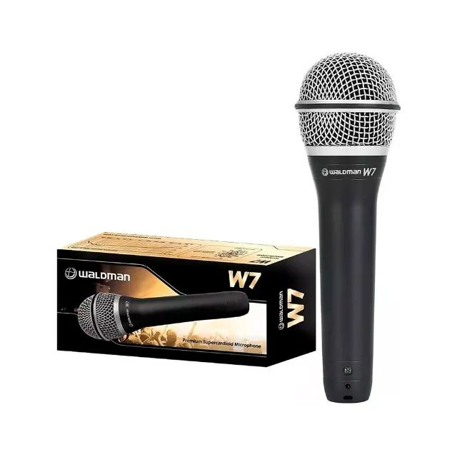 Microfone Dinâmico Waldman Supercardióide W7 - AC2932 - Foto 2