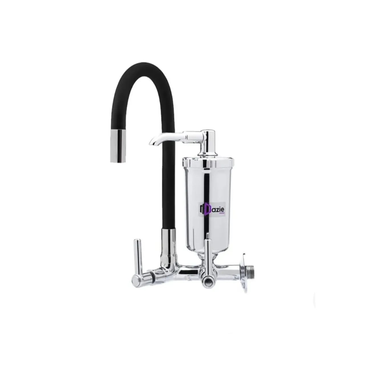 Torneira com filtro preta parede  - Foto 4